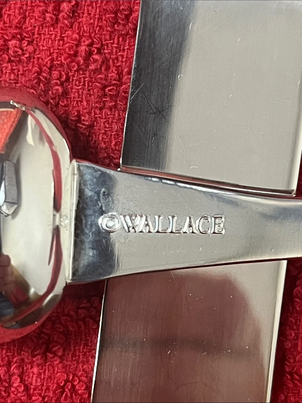 NWOT Vintage Wallace Silversmiths Holiday Pie & Cake Server Set
